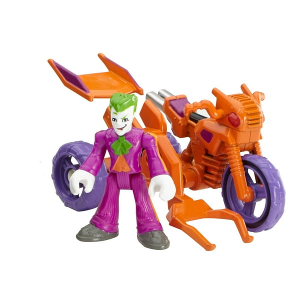 Fisher-Price Imaginext – DC Super Friends – Streets Of Gotham City – Le Joker et Moto
