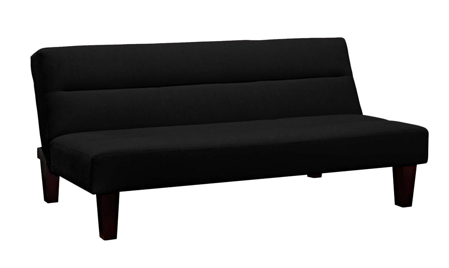 dhp kebo futon black sofa bed