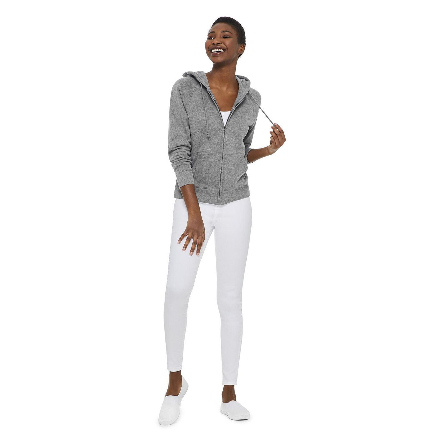 George Women's Core Zip Up Hoodie