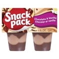 thumbnail image 1 of Snack Pack® Chocolate And Vanilla Pudding Cups, 1 of 3