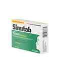 thumbnail image 4 of Sinutab Extra Strength Sinus Caplets, Daytime, Relieves Sinus congestion & other Sinus symptoms, 24 Caplets, 4 of 6