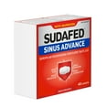thumbnail image 3 of Sudafed Sinus Advance Caplets, Relieves Sinus Congestion & other Sinus symptoms, 40 Caplets, 3 of 5