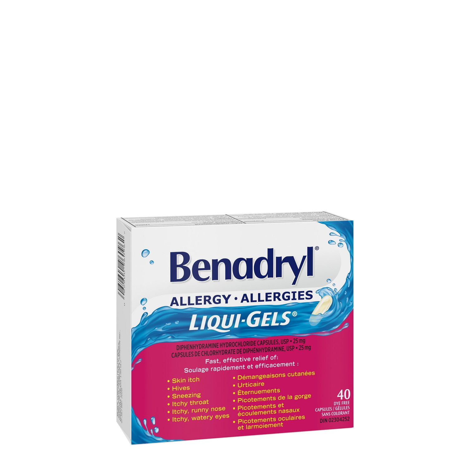 Can you give shop dogs liquid gel benadryl