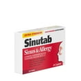 thumbnail image 3 of Sinutab Extra Strength Sinus & Allergy Caplets, Relieves Sinus Allergy symptoms, 24 Caplets, 3 of 5