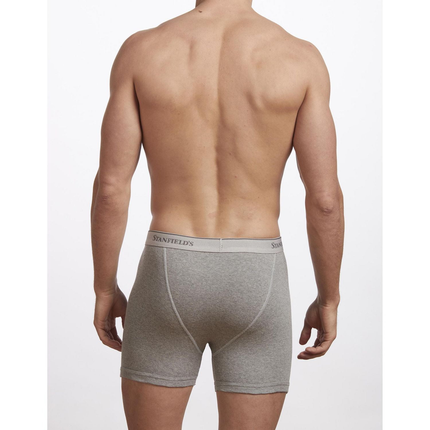 Stanfield's Men's Premium 100% Cotton Boxer Brief Underwear - 2 Pack
