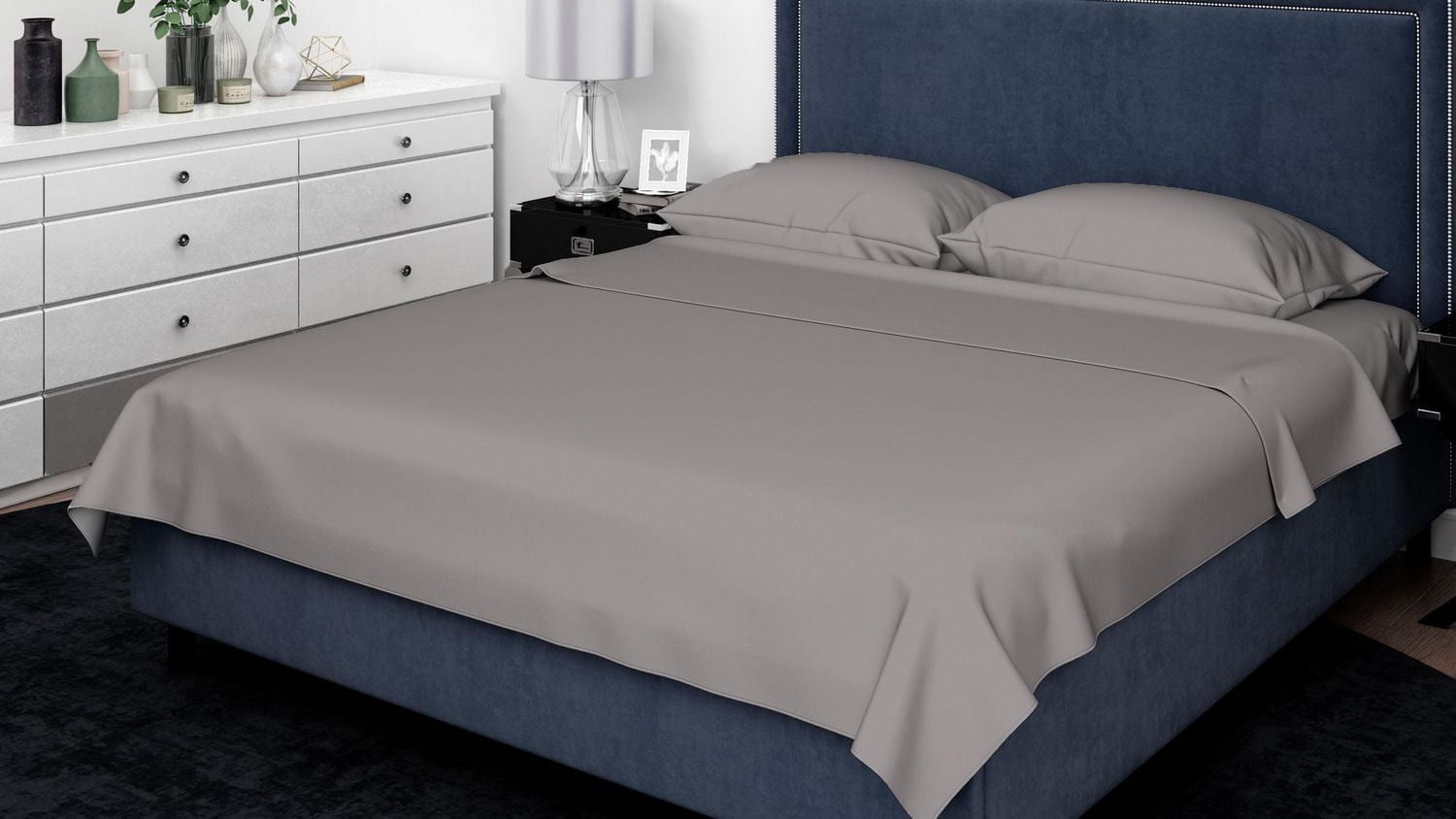 Malibu Home Collection Egyptian Cotton Sheet Set King Walmart Canada