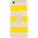 Étui rigide ajusté de Catherine Malandrino pour iPhone 6/6s en jaune – image 1 sur 2