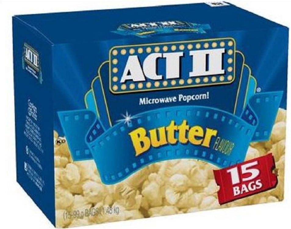 ACTII® Microwave Gourmet Popcorn Butter Flavour Walmart Canada