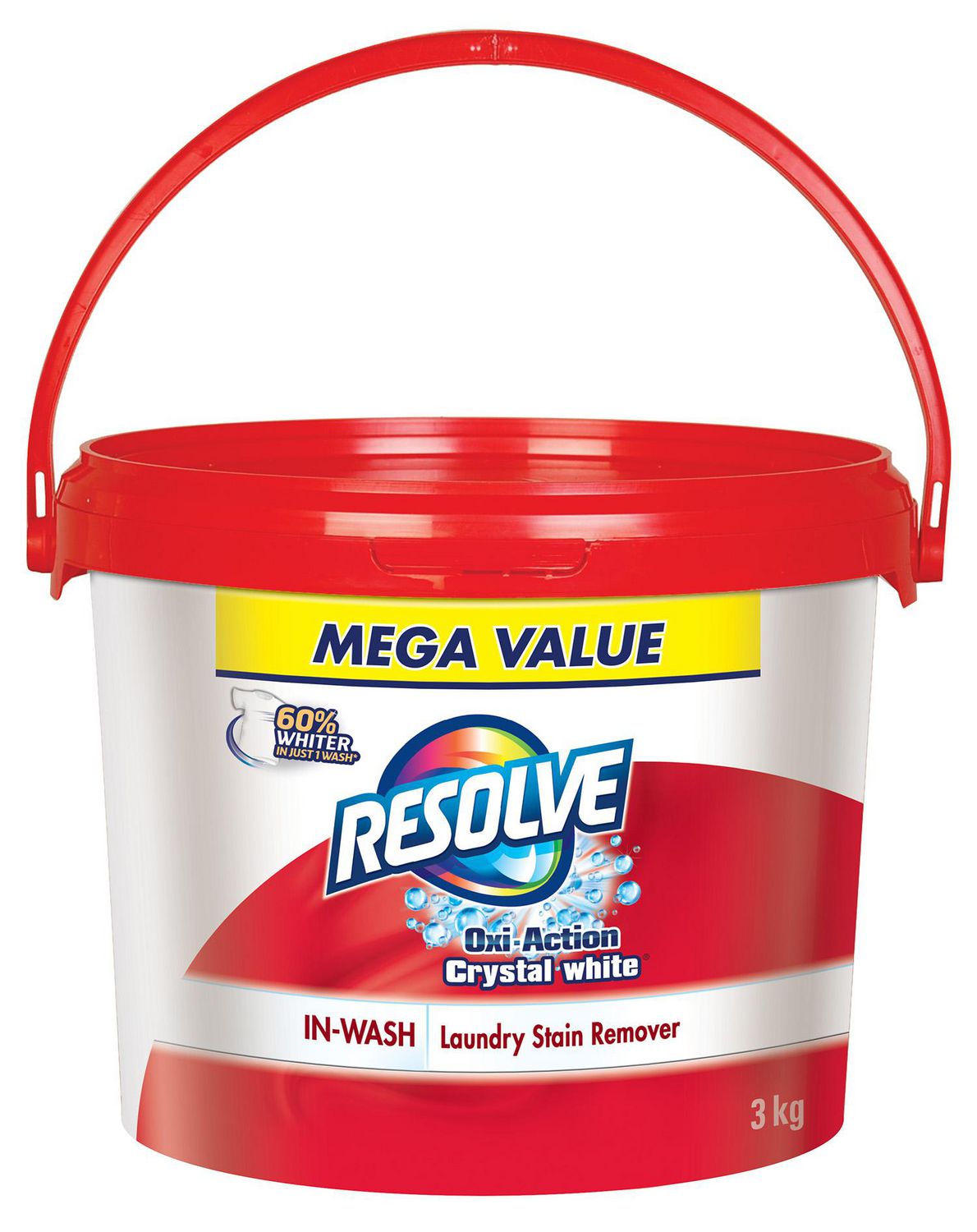Resolve, Multi Power, Oxi-Action, Amazing Stain Remover, In-Wash Powder,  All Colours, 1.35kg, 1.35kg 