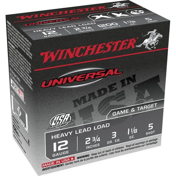 Winchester Universal Game & Target Load 12Gauge Ammunition Walmart.ca