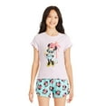 thumbnail image 1 of Disney Girls' Minnie Mouse Rib Tee, 1 of 3