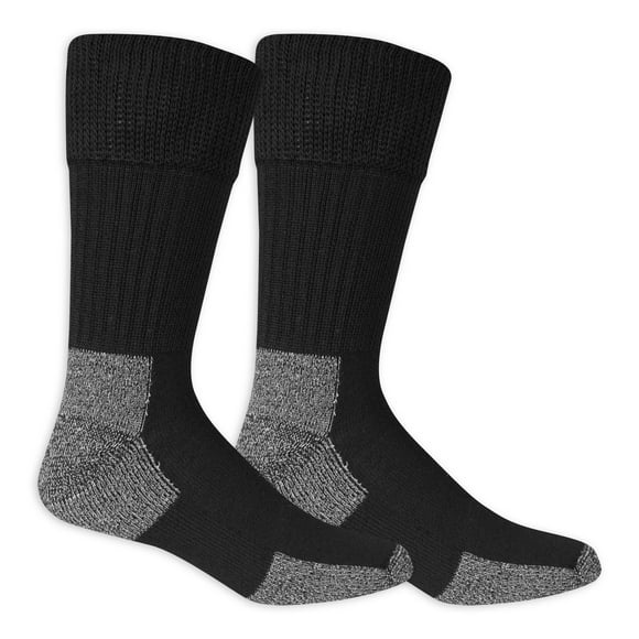 Dr.Scholl's Dr. Scholl's Men's Diabetic Crew Socks - 2 Pairs, Available in Sizes: 7-12
