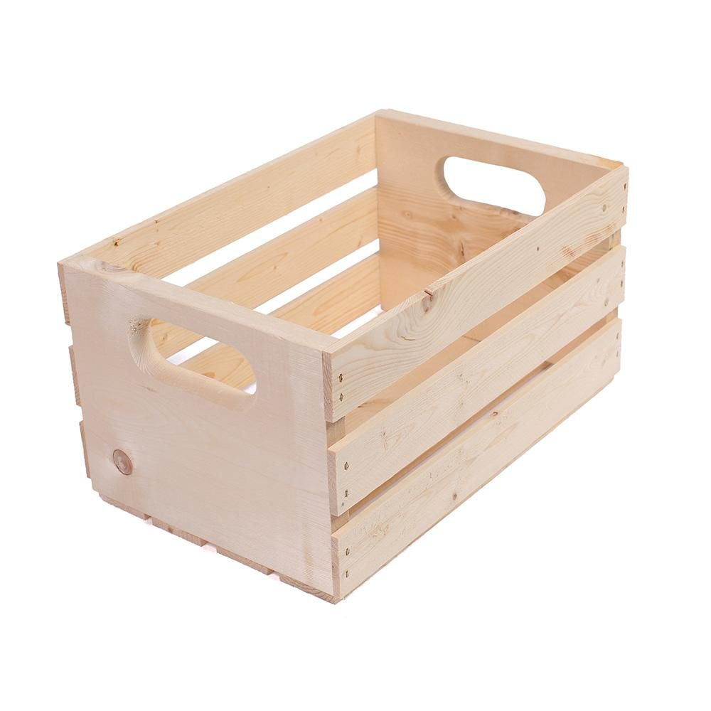 Adwood 15 Pine Wood Crate, Wood Crate 