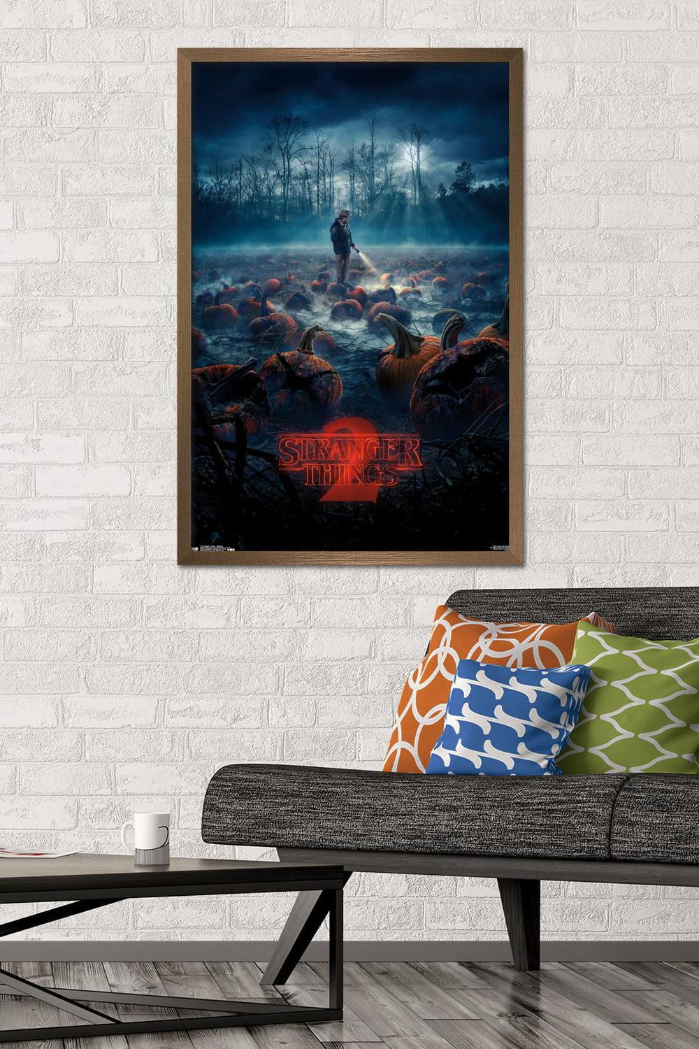 Netflix Stranger Things: Season 2 - Pumpkins Wall Poster, 22.375