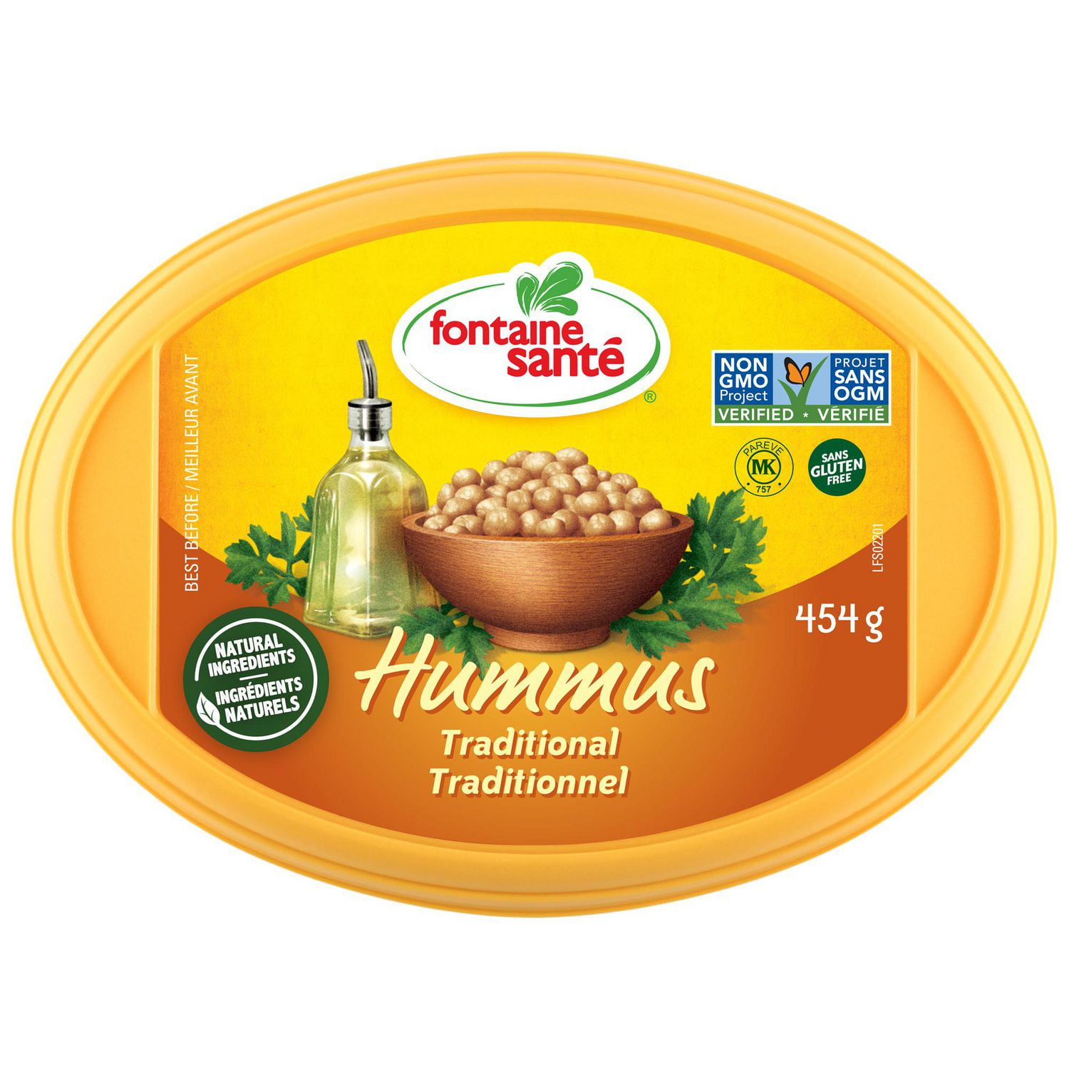 Fontaine Santé Hummus Traditional