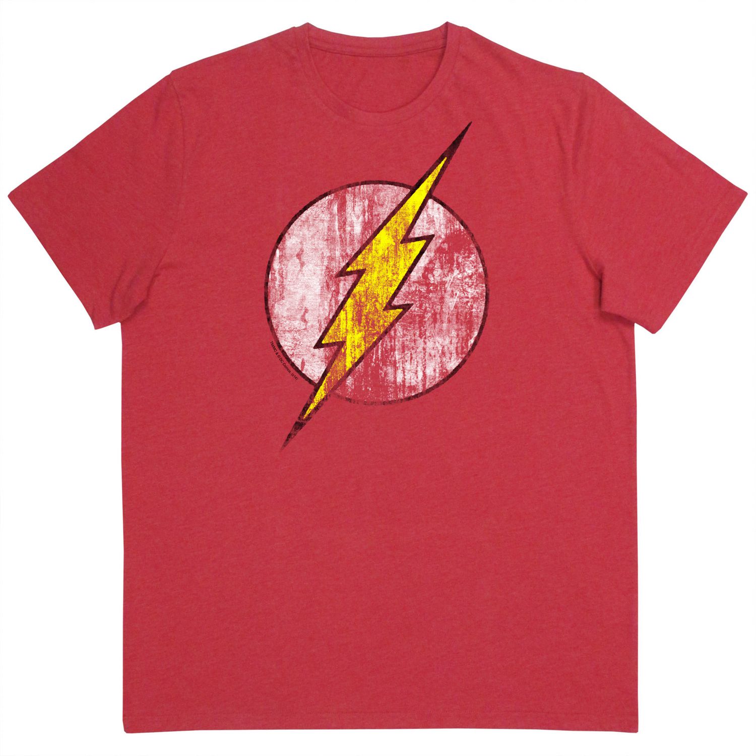 The Flash Tee Shirt, Short Sleeves, Scoop Neck for Men
