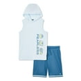 thumbnail image 1 of Ensemble 2 pièces avec débardeur à capuchon Athletic Works pour garçons, 1 of 2