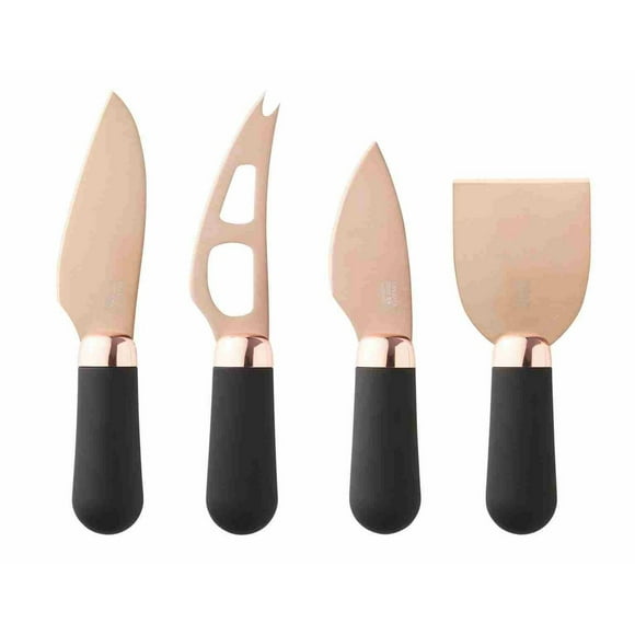 Taylor Eye Witness Brooklyn Rose Gold 4 Pc Cheese Knife Set
