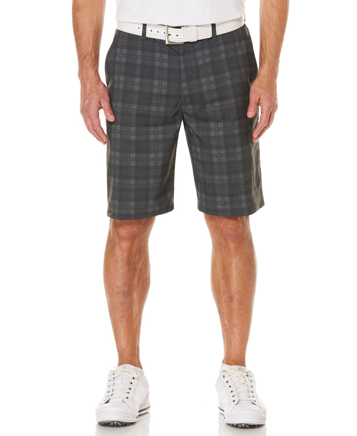 Ben Hogan Men's Performance Flat Front Mini Gingham Shorts Walmart Canada