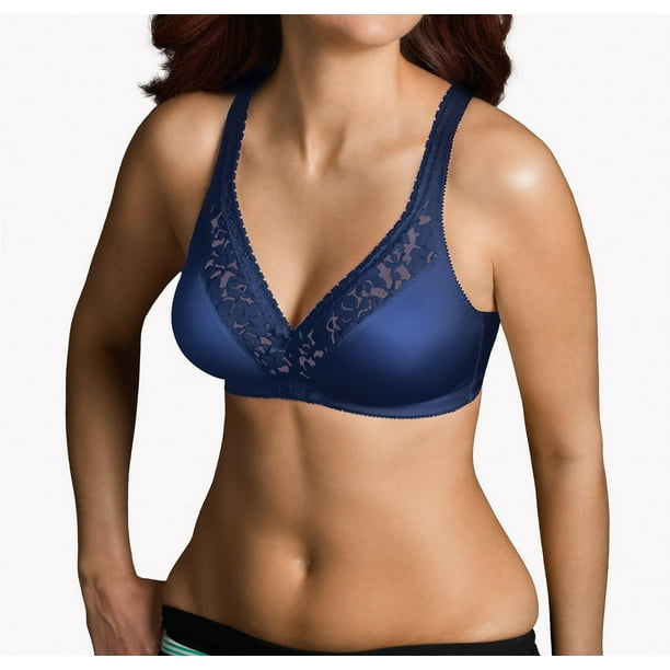 Warner's Firm Support Classic Wire Free Bra With Lace 1244