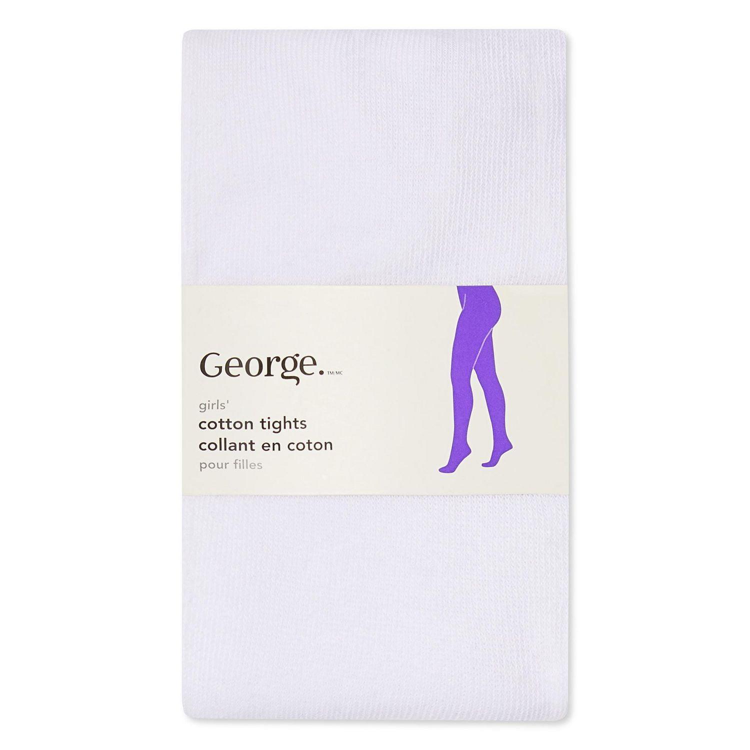 Collant tendance en coton George pour filles Tailles 4-12