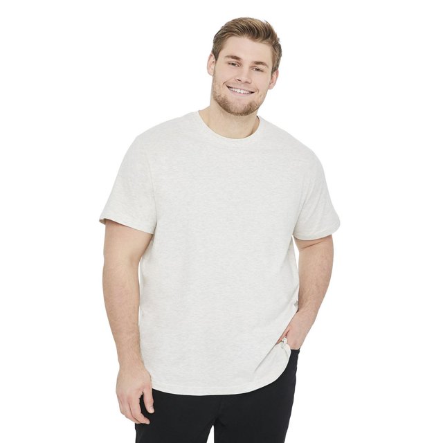 George Big Men's Basic Crew Neck Tee