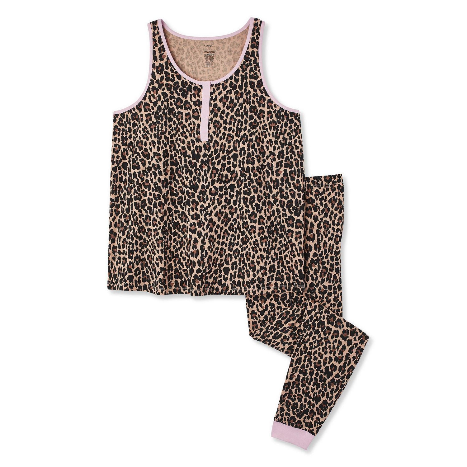 George Plus Women's Tank and Pant Sleep Set