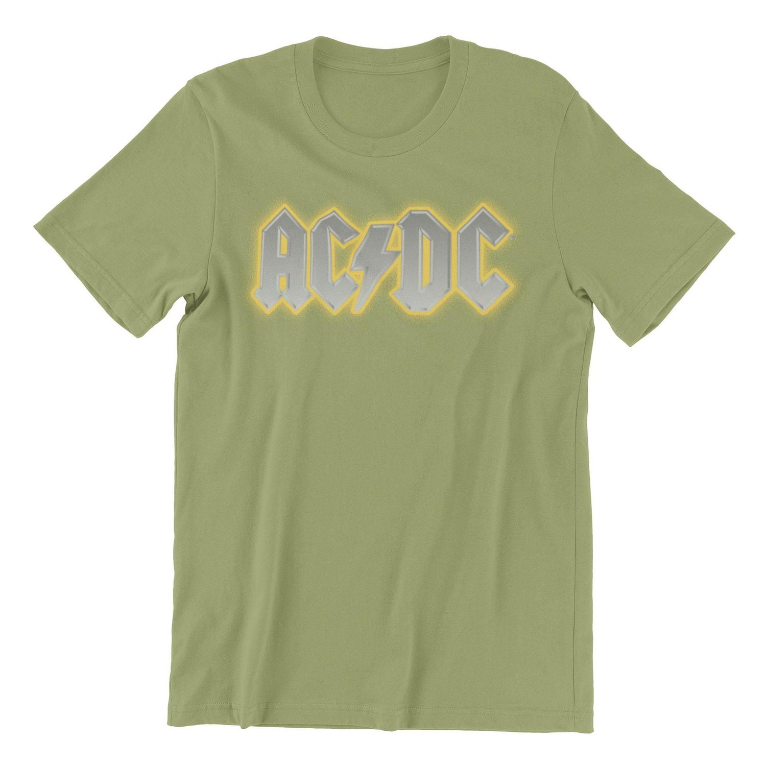 AC/DC Tee shirt femme. Ce t-shirt à manches courtes et col rond pour femme peut facilement être porté avec votre jean ou votre bas préféré et