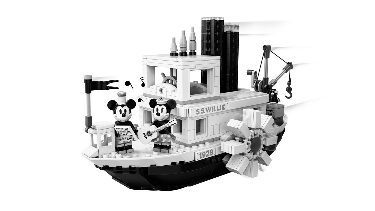 LEGO Ideas 21317 Disney Steamboat Willie Toy Building Kit (751