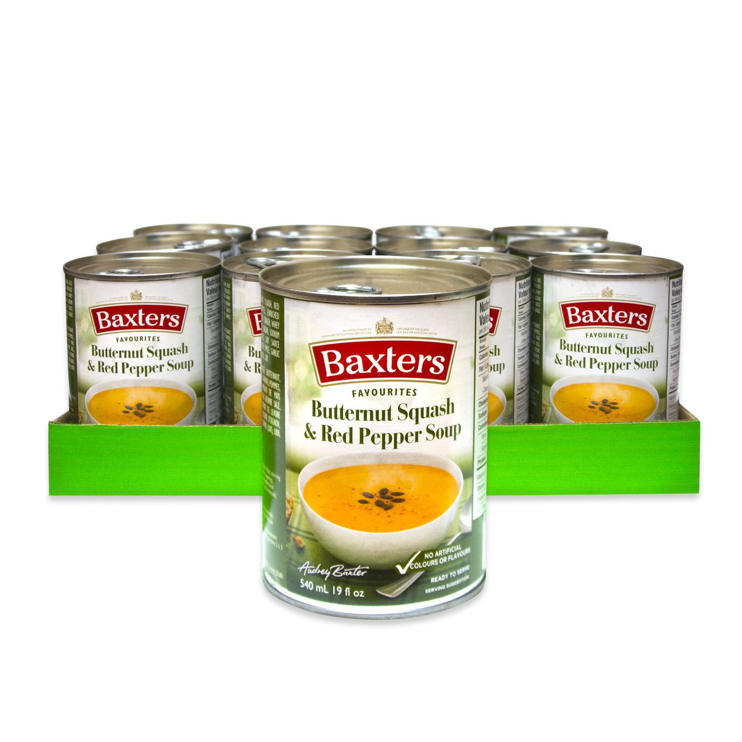 Baxters Favourites Soup Butternut Squash & Red Pepper Soup Case Pack