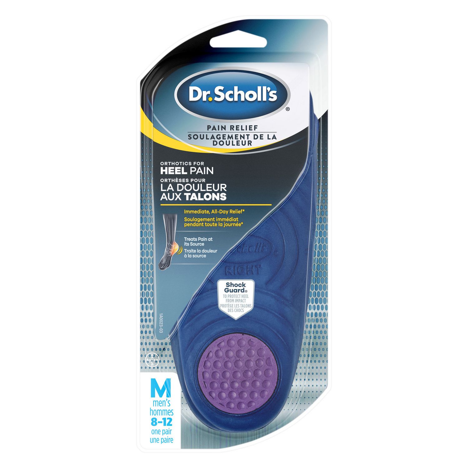dr scholl's insoles for heel pain