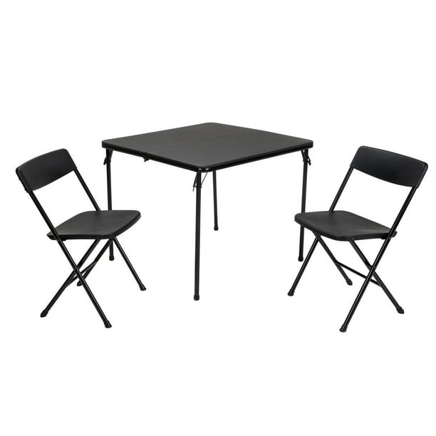 Ensemble de Table et Chaise pliantes de 3 pièces de COSCO