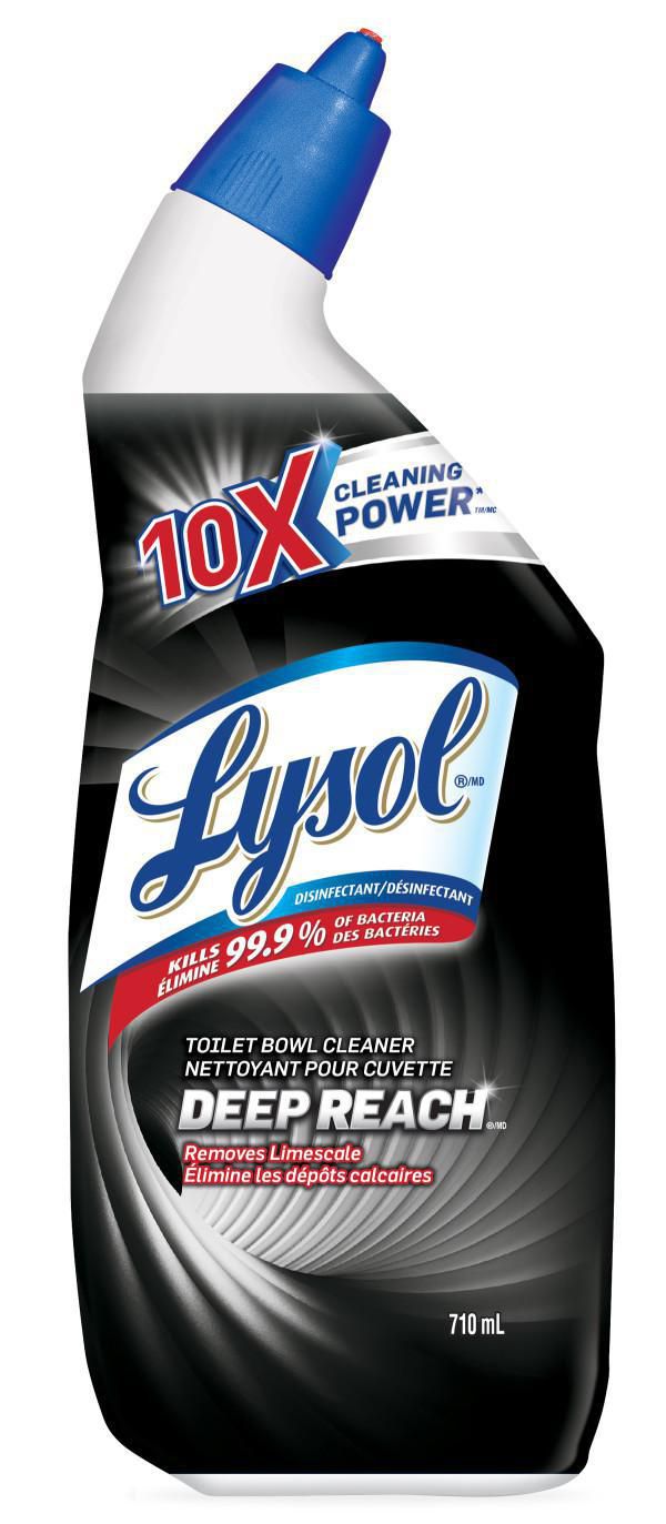 Lysol Toilet Bowl Cleaner Deep Reach 710ml Removes Limescale Walmart Canada