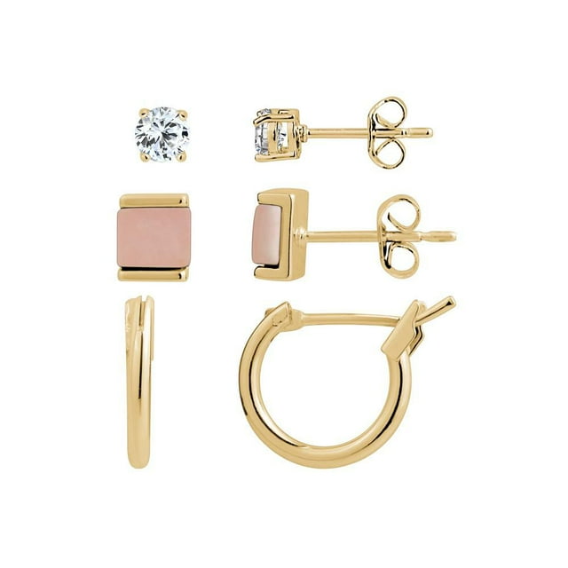 Luxury Designs Healing Stone Quartz Rose Boucles
