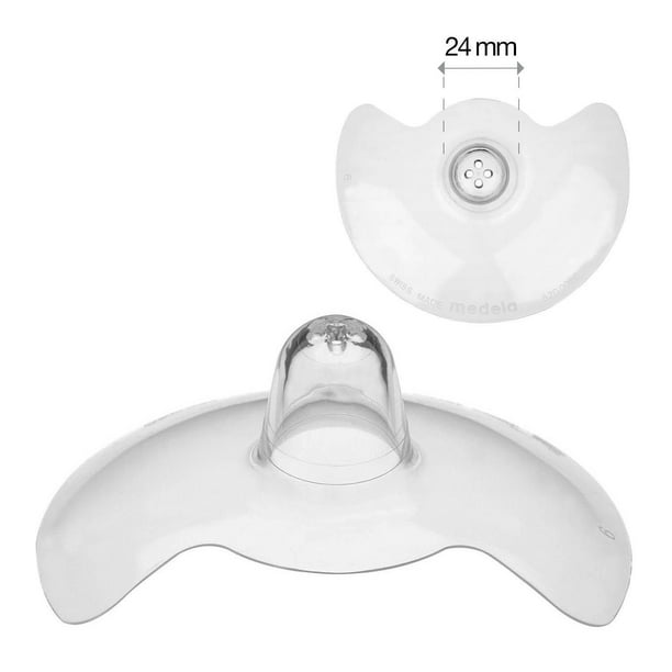 Medela Contact Nipple Shields 2pk with case Med - 20mm - Boots