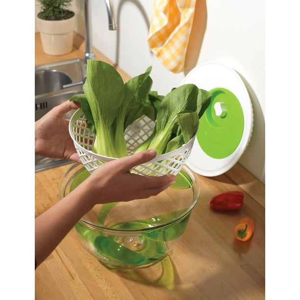 Plastic Snips Saver Salad Keeper 4 Liters, Green, One Size