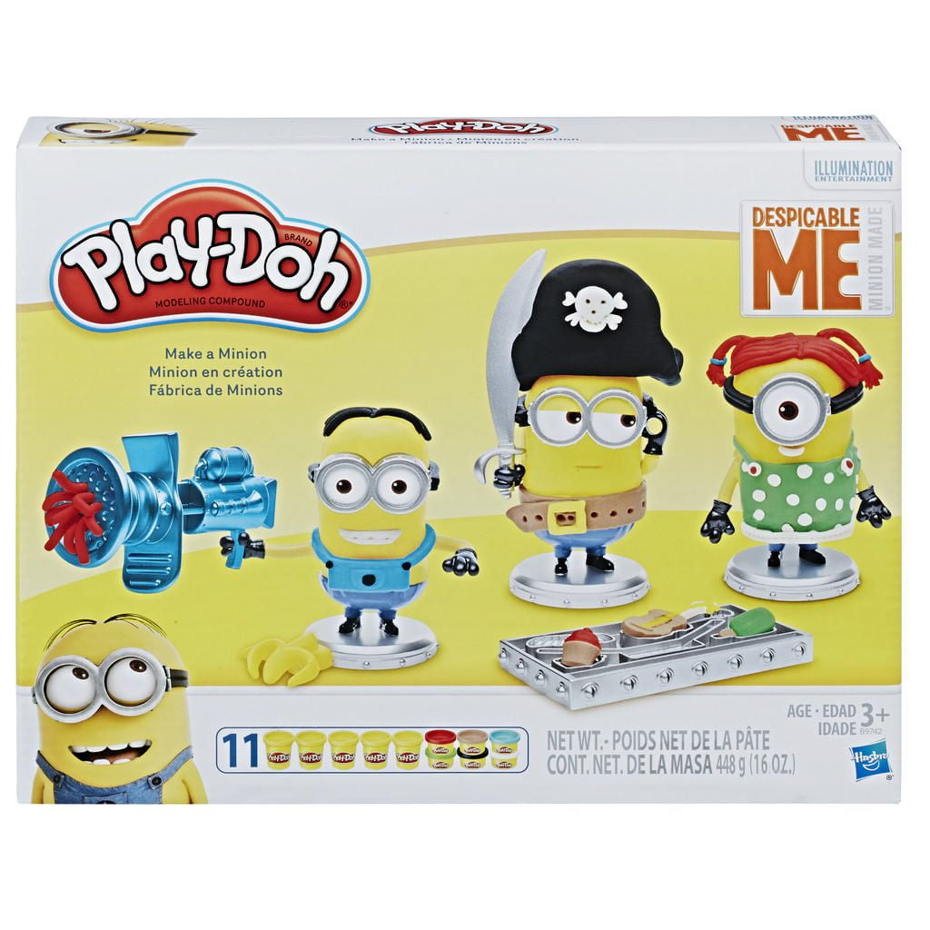 play doh minions hair salon