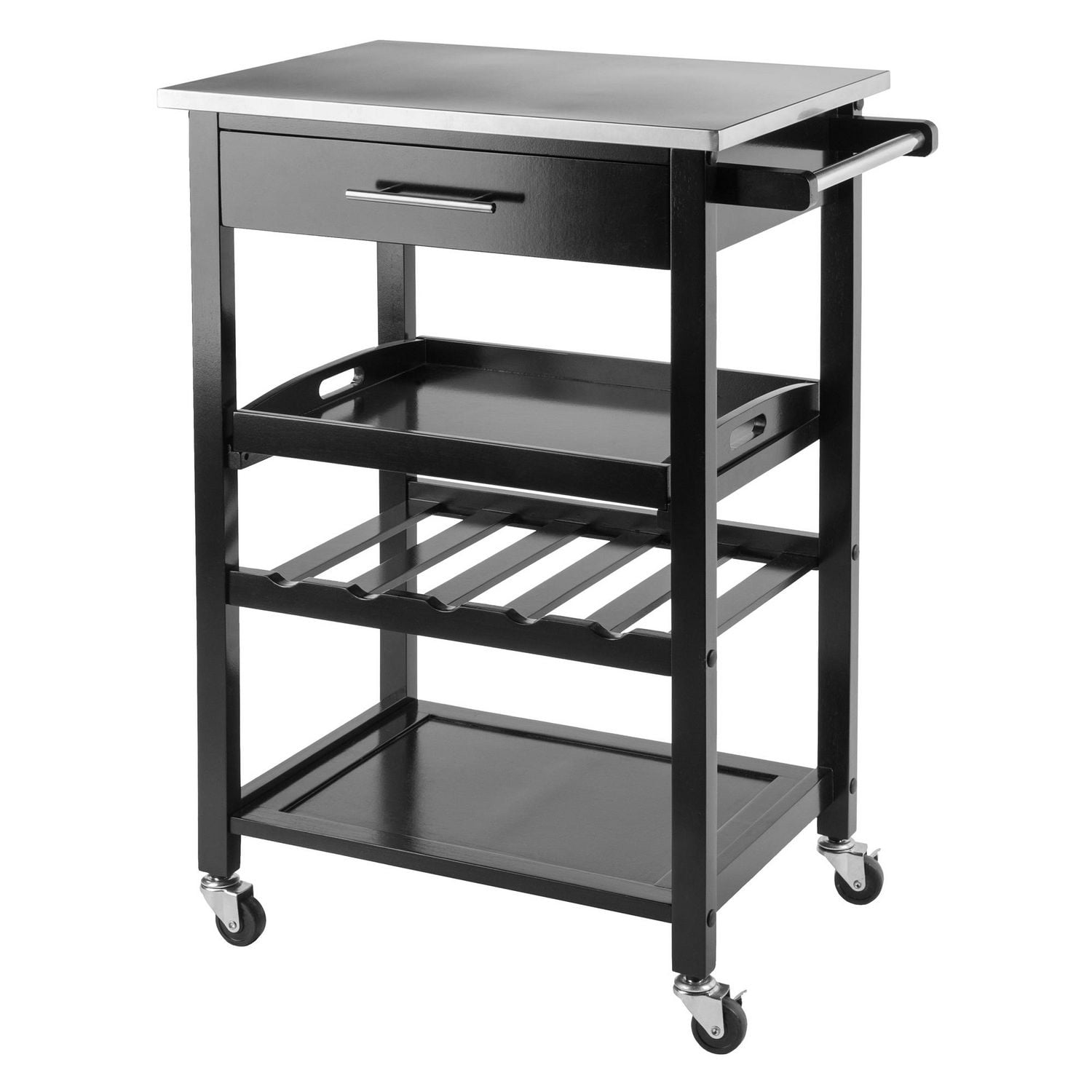 Winsome Anthony Kitchen Cart Stainless Steel - 20326  Walmart Canada