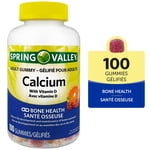 Spring Valley Calcium avec vitamine D