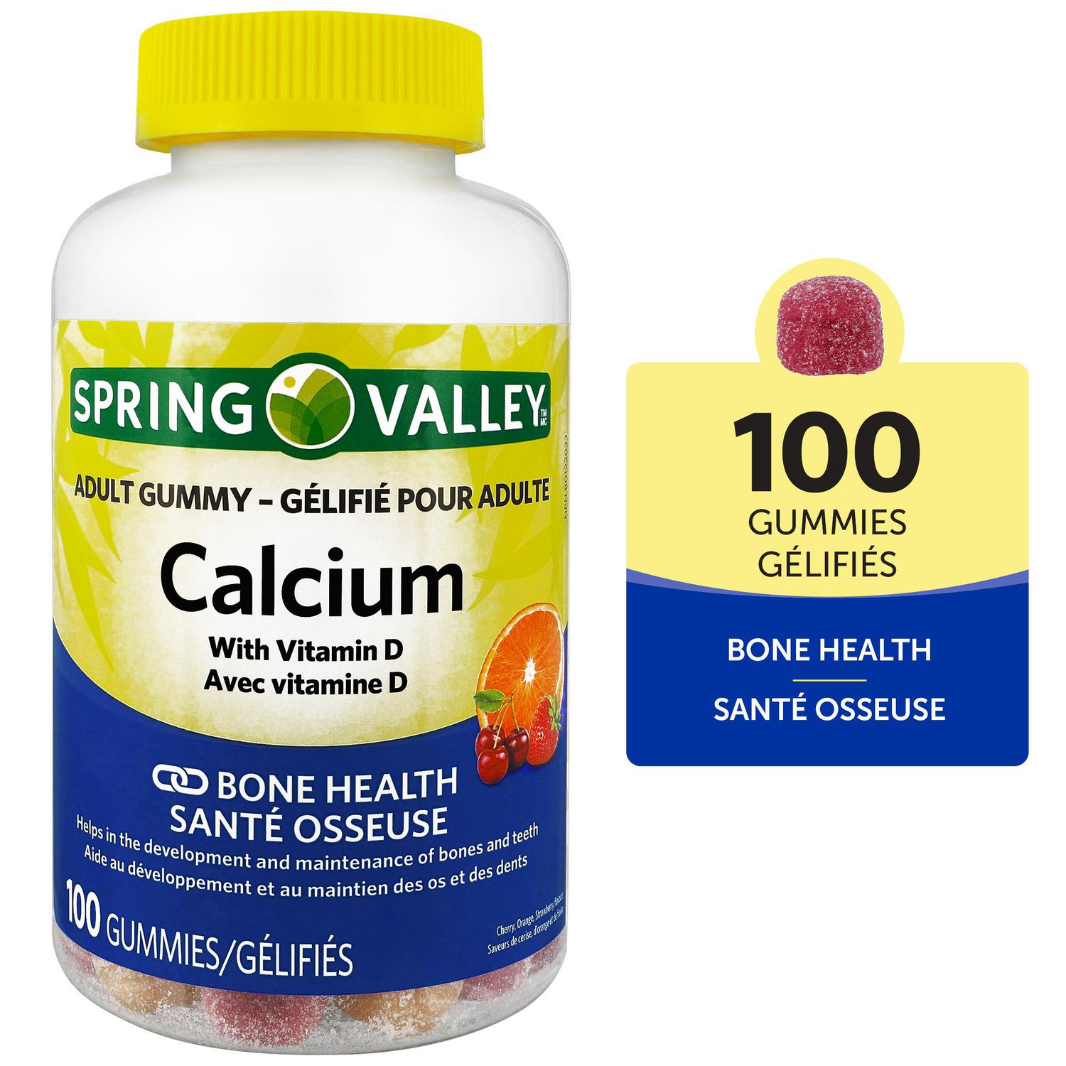Spring Valley Calcium with Vitamin D Gummy