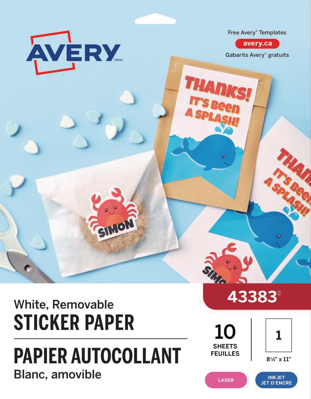 Safe Municipalities Mark down avery printable sticker paper boy spark ...