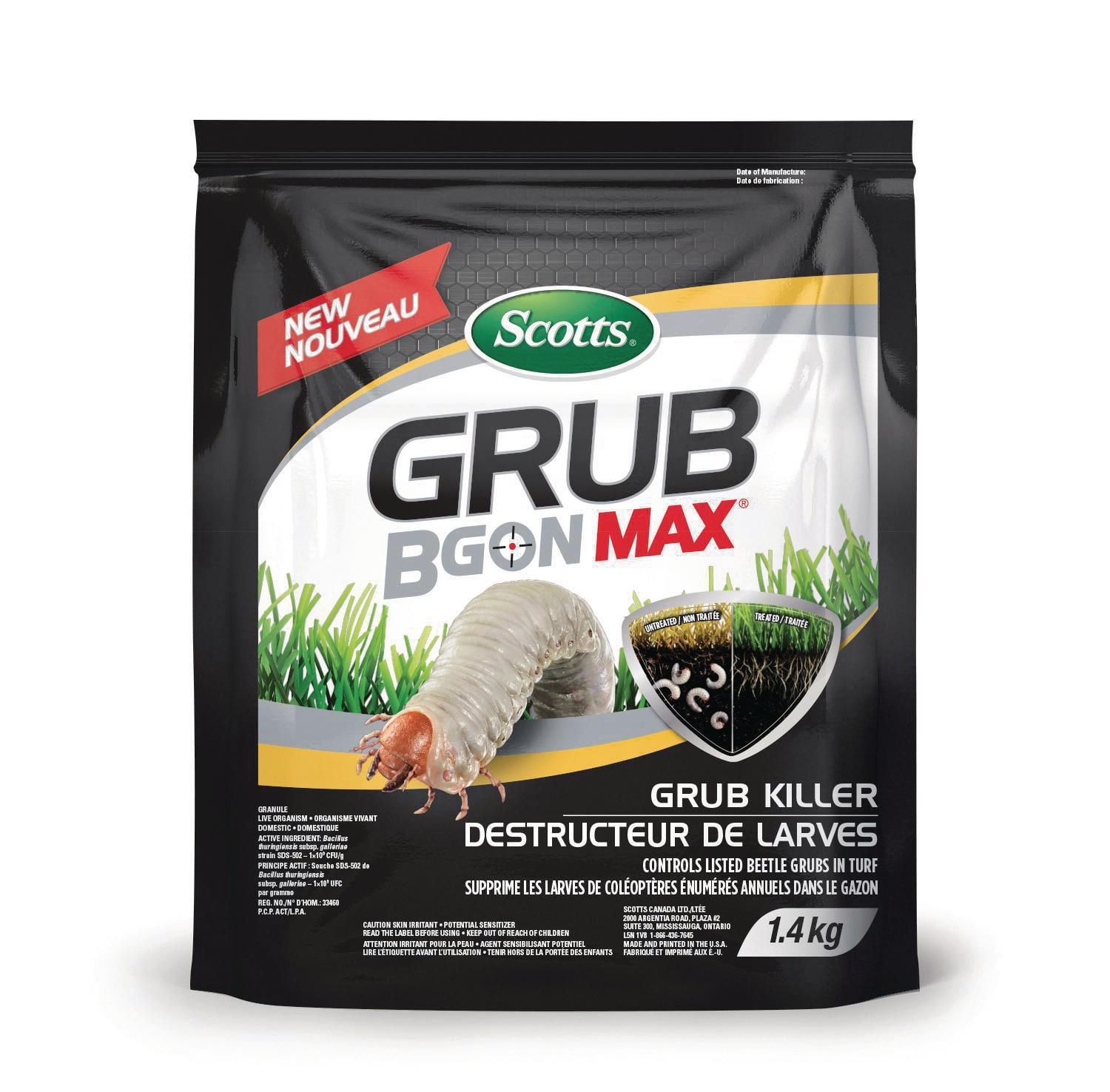 Scotts® Grub B Gon® MAX® Grub Killer 1.40 Kg | Walmart Canada