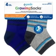 thumbnail image 2 of Growing Socks by Peds® 4pk Boys Socks, 2 of 4