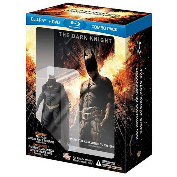L'Ascension Du Chevalier Noir (Blu-ray 2 Disques + DVD + Figurine) (Exclusif à Walmart) (Bilingue)