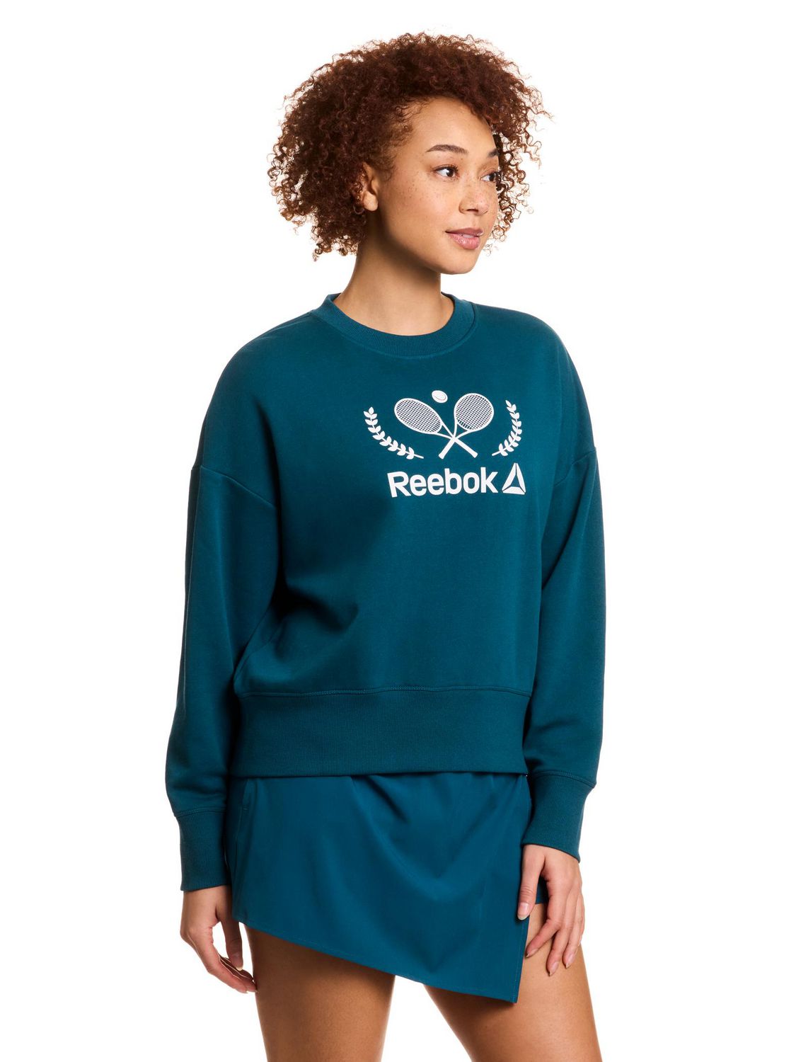 Reebok Prep Women's French Terry Crewneck Sweatshirt