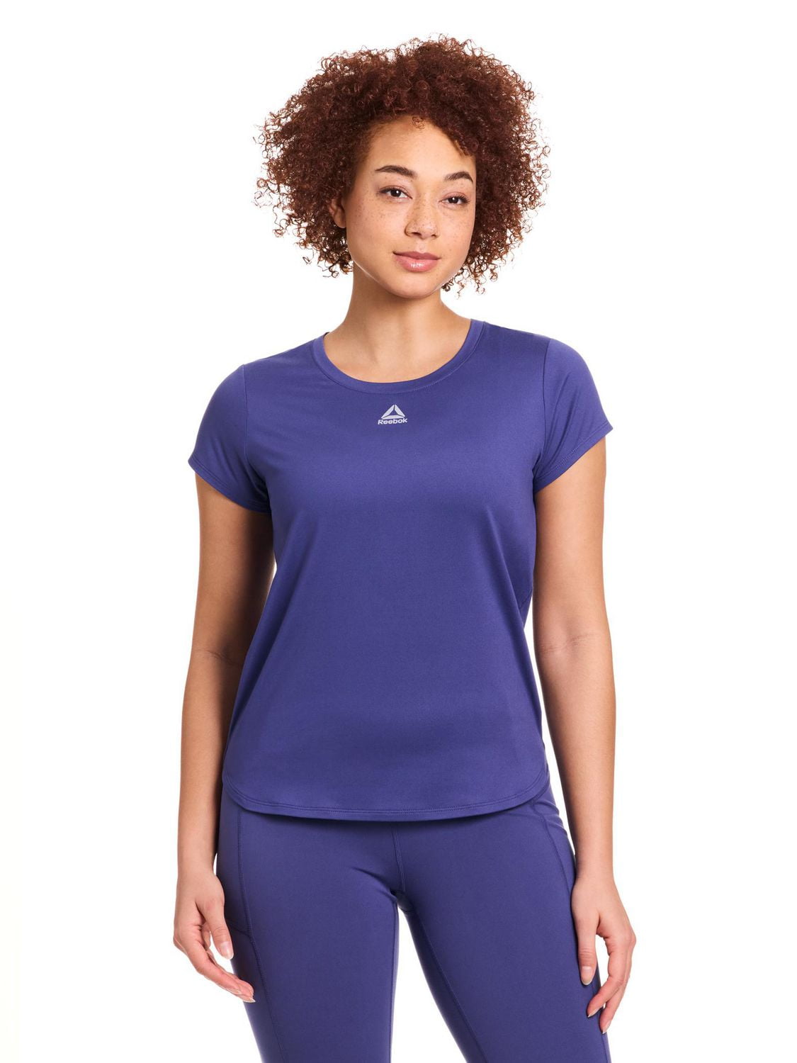 Reebok Women’s On The Run Short Sleeve Top