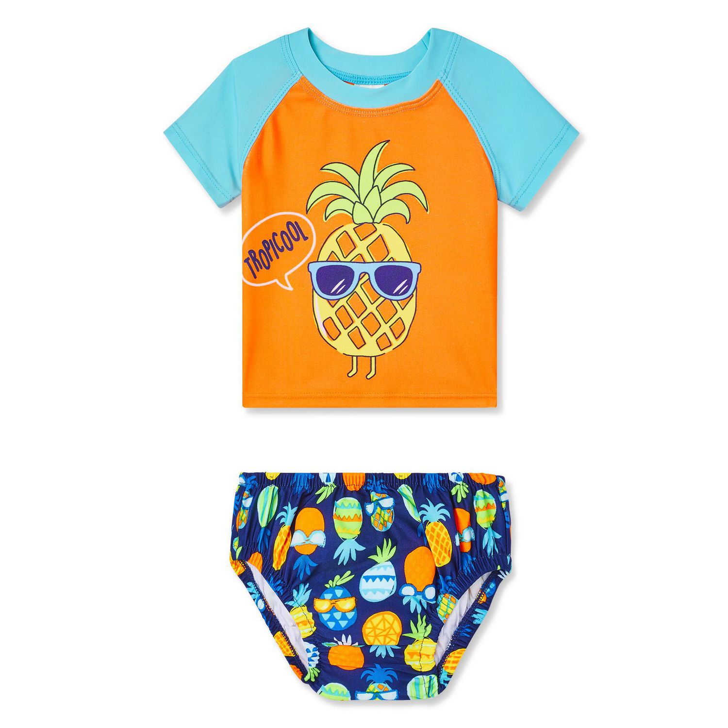 Baby Boys' 2Piece Diaper Swim Set Walmart Canada