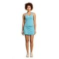 thumbnail image 1 of Reebok Women's Ace Medium Impact Bra Tank Top With Removable Cups, 1 of 4