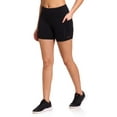thumbnail image 2 of Reebok Women’s On the Run High-Rise 5” Inseam Biker Shorts with Pockets, 2 of 6