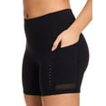 thumbnail image 3 of Reebok Women’s On the Run High-Rise 5” Inseam Biker Shorts with Pockets, 3 of 6